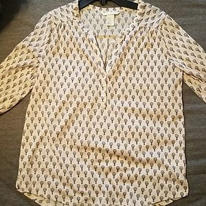 Pink and Black Hot Air Balloon Print Blouse